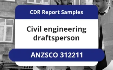 Civil engineering draftsperson